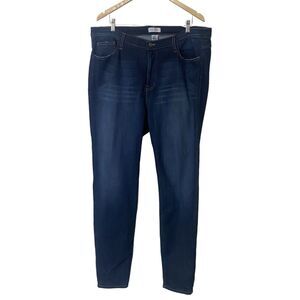 Judy Blue Womens Size 2XL Skinny Jeans High Rise Stretch Dark Wash
